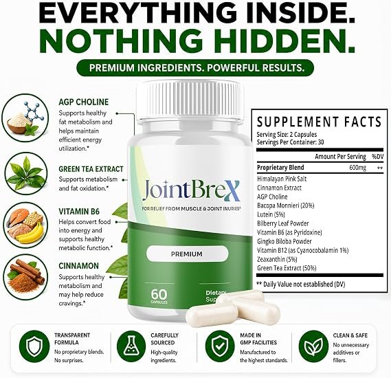 JointBrex product packaging